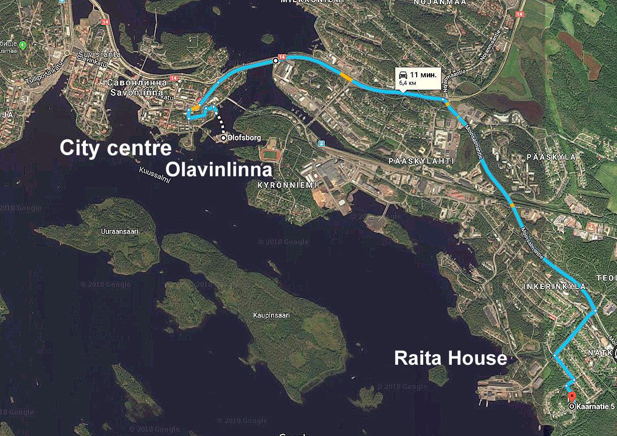 Raita House Aparthotel Savonlinna Bagian luar foto